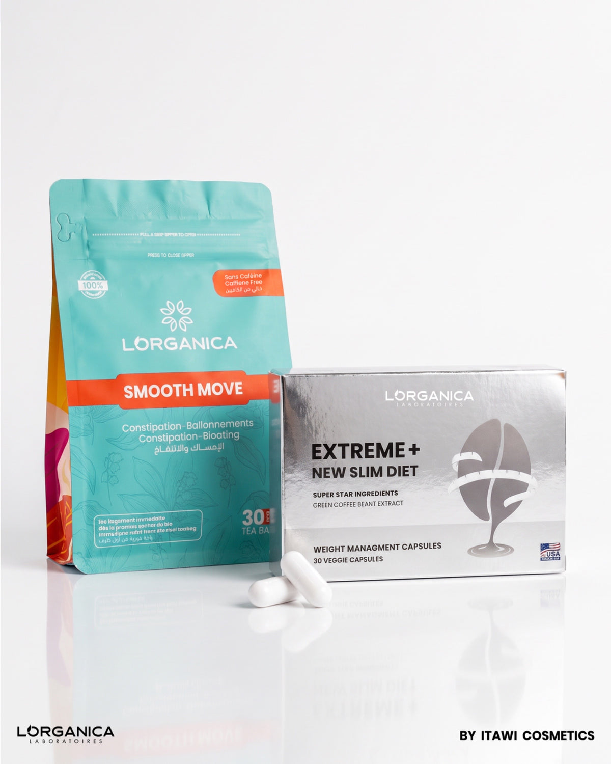 Keto Plus + Smooth move tea