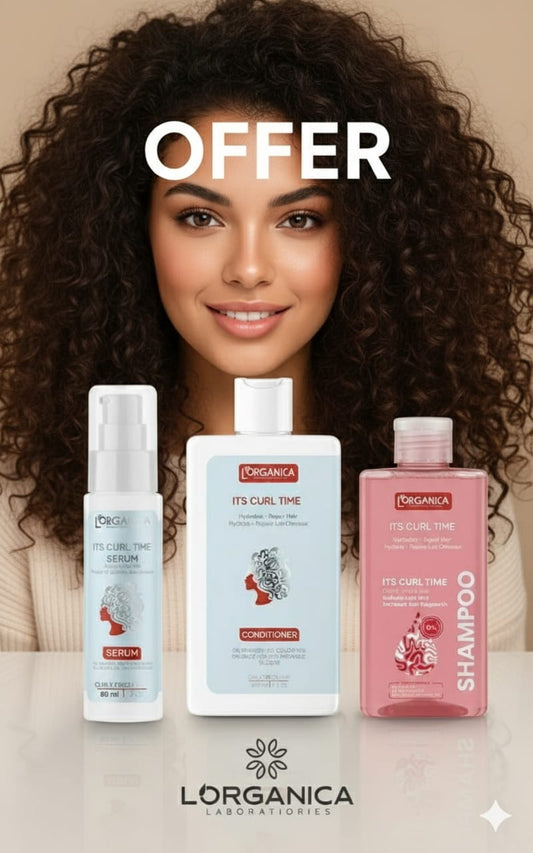 مجموعة كيرلي :شامبو, بلسم, سيروم